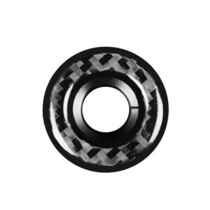 Car Carbon Fiber Ignition Ring Decorative Sticker for Volkswagen Beetle 2012-2019, Left and Right Drive Universal