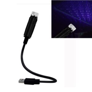 Car USB Star Dome Projector Hose Light, Constantly Bright Version, Constantly Bright(Purple Blue)