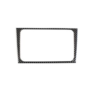 Carbon Fiber Car CD Panel Decorative Sticker for Volkswagen Golf 6 2008-2012