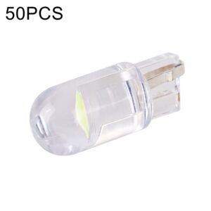 50pcs T10 DC24V / 0.36W / 0.03A Car Clearance Light COB Lamp Beads, DC24V (Ice Blue Light), DC24V (Blue Light), DC24V (Pink Light), DC24V (Green Light), DC24V (Red Light), DC24V (White Light), DC24V (Yellow Light)