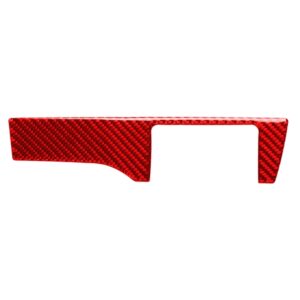Car Carbon Fiber Headlight Switch Panel Decorative Sticker for Honda Tenth Generation Civic 2016-2019, Right Drive, Headlight Switch Right Drive