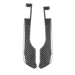 2 PCS Car Carbon Fiber Speedometer Decorative Sticker for Nissan GTR R35 2008-2016, Left and Right Drive Universal