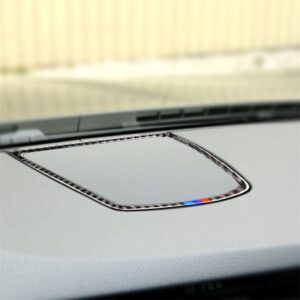 Three Color Carbon Fiber Car Instrument Big Horn Frame Decorative Sticker for BMW 5 Series F10 2011-2017, Instrument Big Horn Frame (Three Color), Instrument Big Horn  Frame