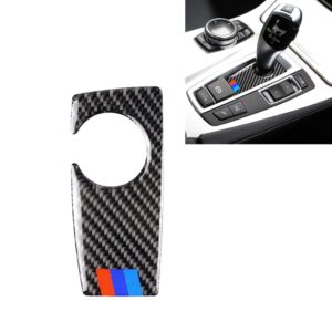 Carbon Fiber Car Handbrake Below Panel Decorative Sticker for BMW 5 Series F07 F10 F25 F26 / GT X3 X4 2009-2016,Sutible for Right Driving, Handbrake Below Panel for Right Driving (Three Color), Handbrake Below Panel for Right Driving