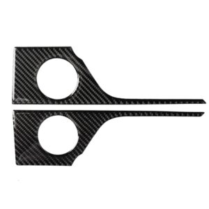 Car Carbon Fiber Rear Door Handle Decorative Sticker for Lexus RX300 / 270 / 200T / 450h 2016-2019, Left and Right Drive Universal