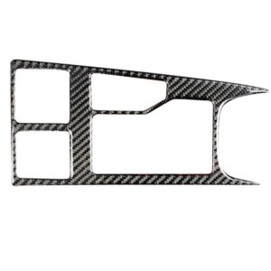 Car Carbon Fiber Gear Panel Decorative Sticker for Lexus RX300 / 270 / 200T / 450h 2016-2019, Right Drive