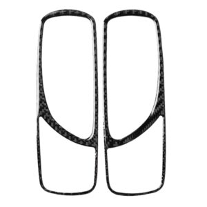 Car Carbon Fiber Rear Door Handle Decorative Sticker for Lexus IS250 300 350C 2006-2012, Left and Right Drive Universal