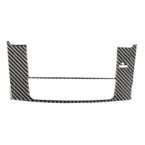 Car Carbon Fiber Navigation Panel A Decorative Sticker for Lexus IS250 300 350C 2006-2012, Left and Right Drive Universal