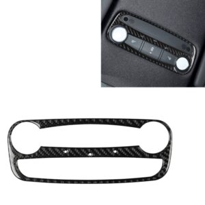 Car Carbon Fiber Reading Light Decorative Sticker for Audi TT 8n 8J MK123 TTRS 2008-2014, Left and Right Drive Universal