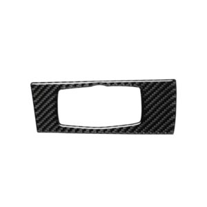 Car Carbon Fiber Solid Color Headlight Decorative Sticker for BMW E70 X5 / E71 X6 2008-2013, Left Drive