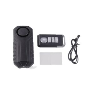 Wireless Anti-Theft Vibration Motorcycle Bicycle Waterproof Security Bike Alarm with Remote