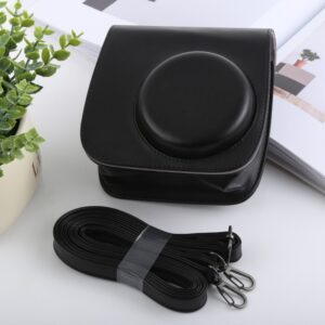 Retro Style Full Body Camera PU Leather Case Bag with Strap for FUJIFILM instax mini 9 / mini 8+ / mini 8, For FUJI  mini 9, For FUJI mini 9