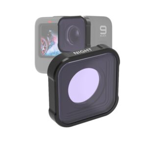 JSR KB Series NIGHT Light Pollution Reduction Lens Filter for GoPro HERO13 Black /12 Black /11 Black /10 Black /9 Black