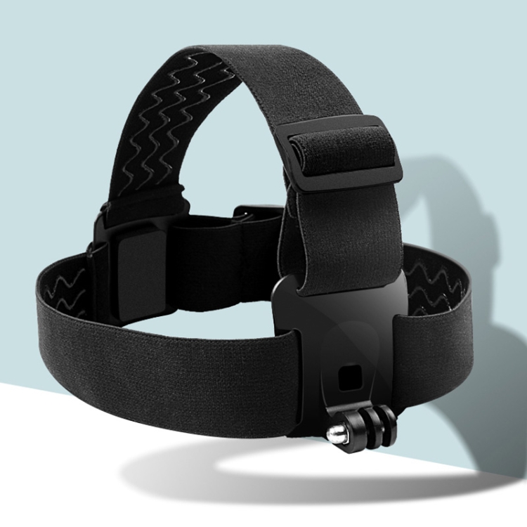 Elastic Mount Belt Adjustable Head Strap with Phone Clamp & Screw & S-type Adapter for GoPro HERO10 Black / HERO9 Black /8 /7 /6 /5, Xiaoyi and Other Action Cameras, Smarphones - Image 2