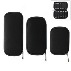 3 in 1 Neoprene U Disk Storage Bag Cover, 3 in 1