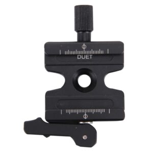 Fittest FC-50LS Aluminium Alloy Adjustable Knob & Lever Quick Release Clamp Plate
