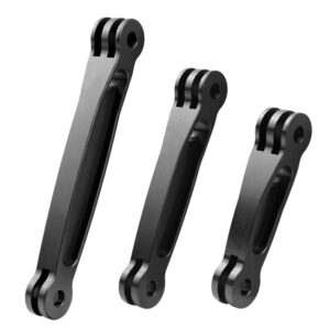 3 in 1 Joint Aluminum Extension Arm Grip Extenter for DJI, Insta360, GoPro and Other Action Cameras