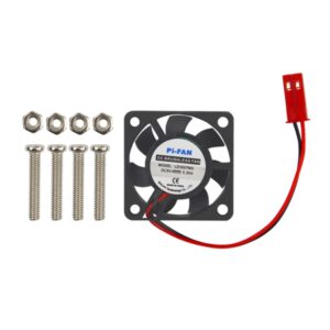 DC 5V 0.2A Mini Computer Case Cooler Cooling Fan with Screws Parts for Raspberry Pi 3B / 2B / B+, Size: 30x30x8mm