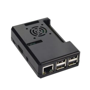ABS Protective Shell Case with Cooling Fan Hole for Raspberry pi 3