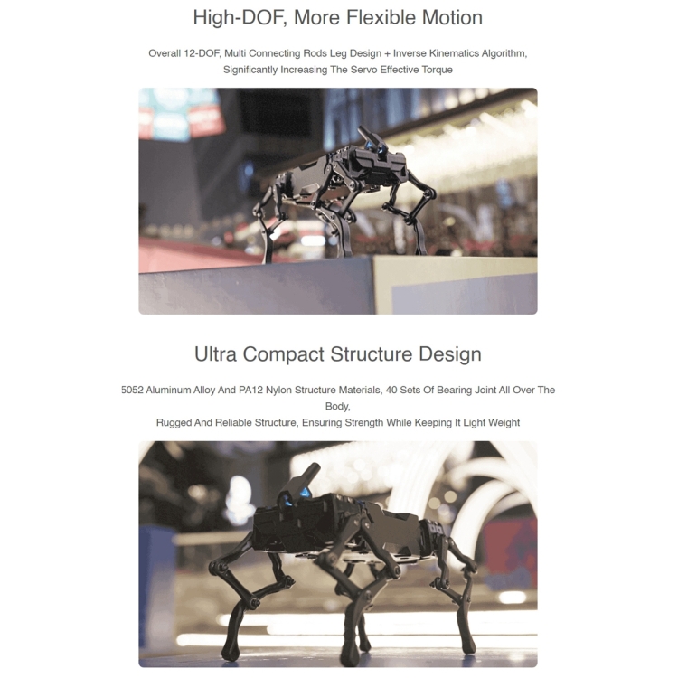Waveshare WAVEGO 12-DOF Bionic Dog-Like Robot, Extension Pack, Extension Pack - Image 7