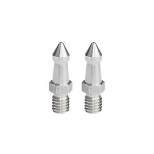 BEXIN LS006 2PCS Stainless Steel M8 inch Feet Screws For SLR Tripod