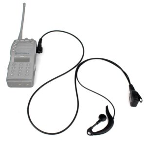 RETEVIS R-111 M Head 2 Pin PTT Adjustable Volume Earphone Microphone for Motorola GP68/GP88/GP300/GP2000