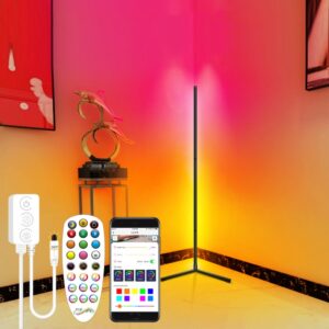 GVVOOHOME LED Symphony Remote Control Floor Atmosphere Light, USB, US Plug, EU Plug, UK Plug