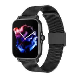 G30 1.69 inch TFT Screen Smart Watch, Steel Bnad IP67 Waterproof Support Bluetooth Call / Multiple Sports Modes, Steel Bnad