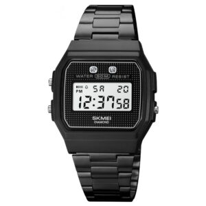 SKMEI 1952 Resin Mirror ABS Case Waterproof Electronic Watch
