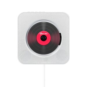 Kecag KC-808 Wall Mounted Bluetooth CD Player, KC-808 White, KC-808 Blue, KC-808 Black, KC-808 Pink