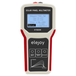 Elejoy EY800W  800W Solar Panel Power Supply Multimeter