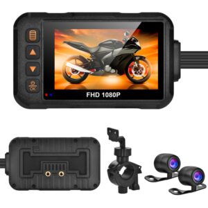 SE60 3.0 inch Waterproof HD Motorcycle DVR, Support TF Card / Cycling Video / Parking Monitoring