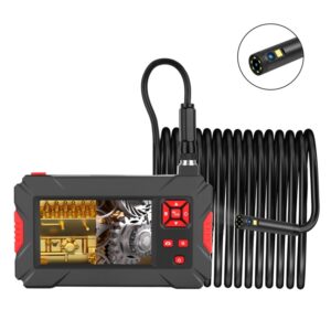 P30 5.5mm 1080P IP68 Waterproof 4.3 inch Screen Dual Camera Digital Endoscope, 2m Hard Cable, 5m Hard Cable, 10m Hard Cable