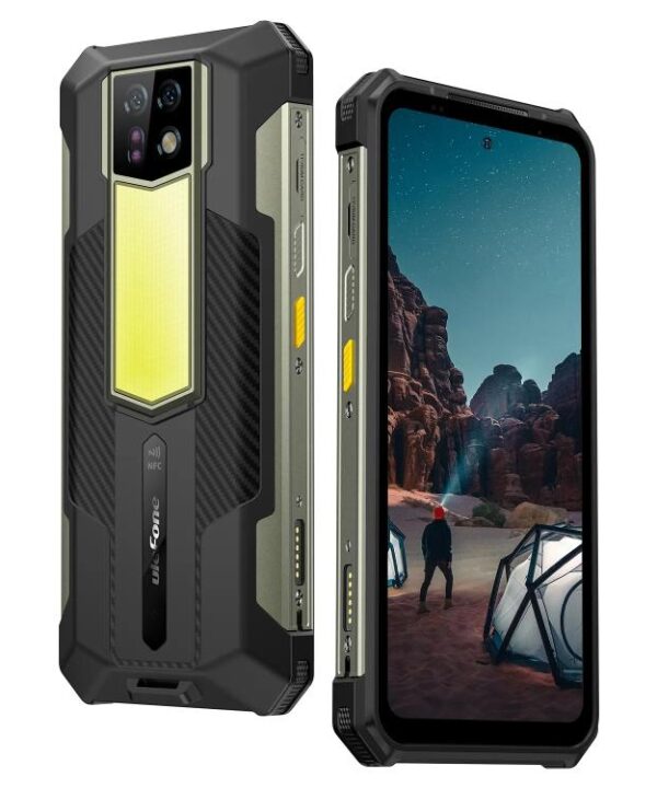 Ulefone Armor 24, Rugged Phone, Side Fingerprint, 22000mAh, 6.78 inch Android 14 MediaTek Helio G96 Octa Core, Network: 4G, NFC, Armor 24