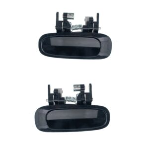 2 PCS Car Rear Door Outside Handle 69240-02040+69240-02040 for Toyota Corolla 1998-2002