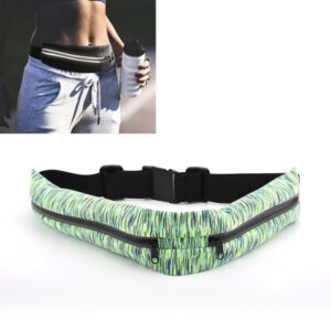 YS13 Outdoor Sport Waterproof Waist Bag Invisible Anti-theft Mobile Phone Storage Bag, without Earphone Hole, with Earphone Hole