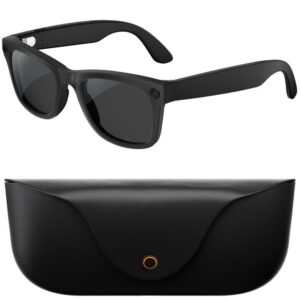 MT5 Ultra Smart AI Glasses with 8MP HD Camera, Video Recording WiFi Transmission Al Smart Voice Assistant, Sunglasses, Anti Blue Light Lens