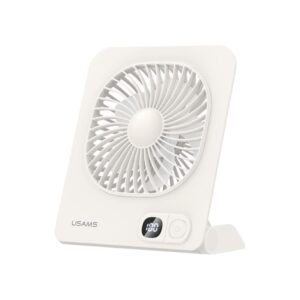 USAMS ZB363 Slim Magnetic Desktop Digital Display Fan