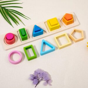Children Wooden Magnetic Fishing Game Early Education Shape Matching Toys, 5 Shape, 4 Shape with Fishing, 6 Shape with Fishing, Butterfly