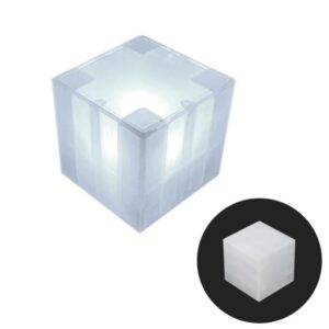 2.5cm Magnetic Cube Building Blocks LED Night Lights Decorative Toy