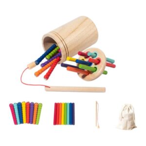 Baby Sensory Play Montessori Wooden Toys Color Shape Sorting Box, Insect Fishing Rubber wood, Short 2-in-1, Short 6-in-1, Short 3-in-1, Short 4-in-1, Short 5-in-1, Multifunctional Simplified Packaging, Multifunctional Deluxe Packaging, 3D Rod Rubber Wo...