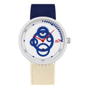 SANDA 3216 Minimalist Style 5ATM Waterproof Student Watch with Nylon Strap