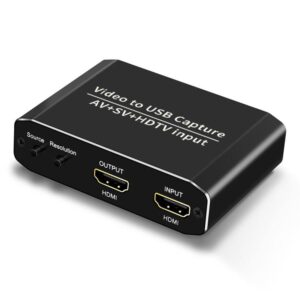 NK-10S AV/S-VIDEO/HDMI USB 3.0 Video Capture Card Converter