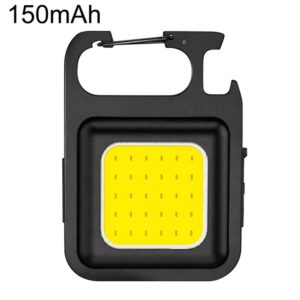 Portable Keychain Camping Light Mini COB LED Flashlight, 150mAh, 200mAh, 300mAh, 500mAh, 800mAh