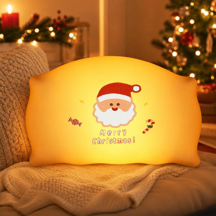 ZHL001S Christmas Pillow Silicone Night Light