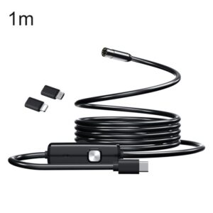 AN112T Type-C, Micro USB and 8 Pin IP67 8LEDs 5.5mm Industry Digital Endoscope, 1m Flexible Cable, 2m Flexible Cable, 3.5m Flexible Cable, 5m Flexible Cable, 10m Flexible Cable, 1m Hard Cable, 2m Hard Cable, 3.5m Hard Cable, 5m Hard Cable, 10m Hard Cable