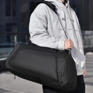 OUMANTU 4005 Large Capacity Wet and Dry Separation Fitness Crossbody Bag