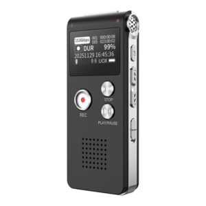 X1 Classic Professional Noise-Canceling Voice Recorder, 8GB, 16GB, 32GB, 64GB, 128GB