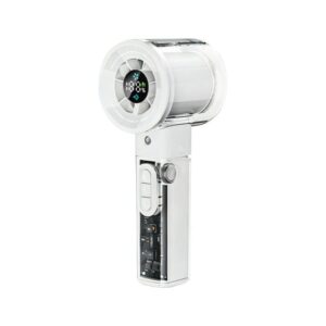 F3 High-speed Handheld Cooling Mini Fan with Stepless Speed Control