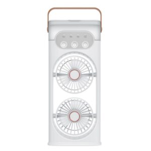 SL617 Dual-Head Humidifier Spray Cooling Fan